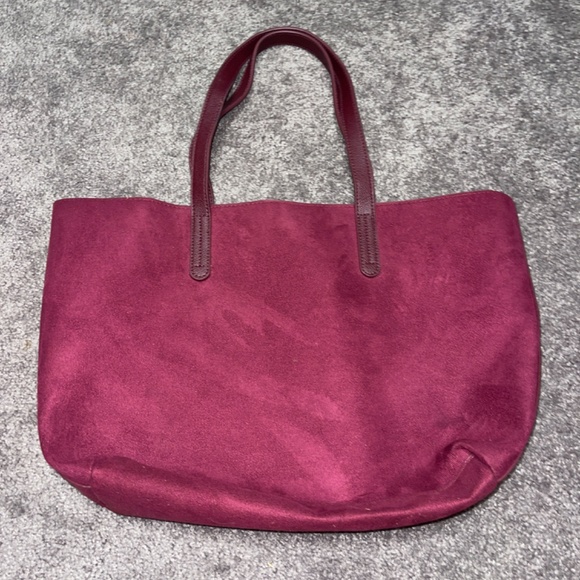 Nice Maroon tote bag fall color - Picture 2 of 3